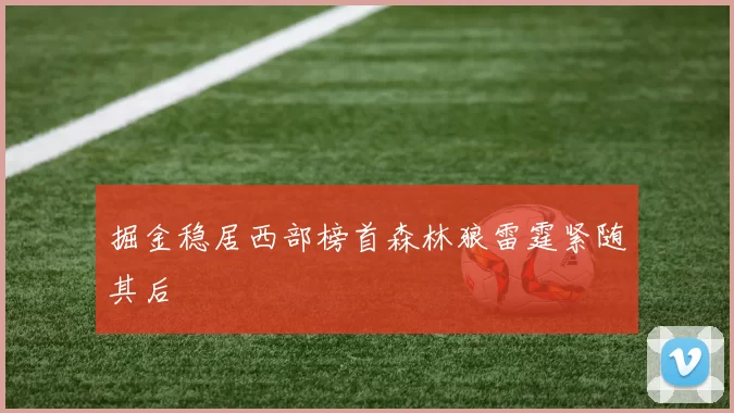 掘金稳居西部榜首森林狼雷霆紧随其后
